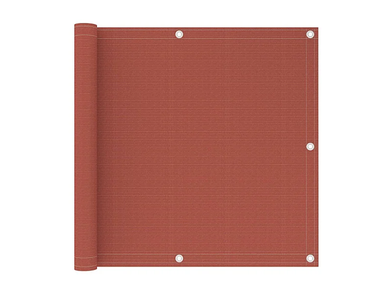 Écran de balcon Terre cuite 90x600 PEHD