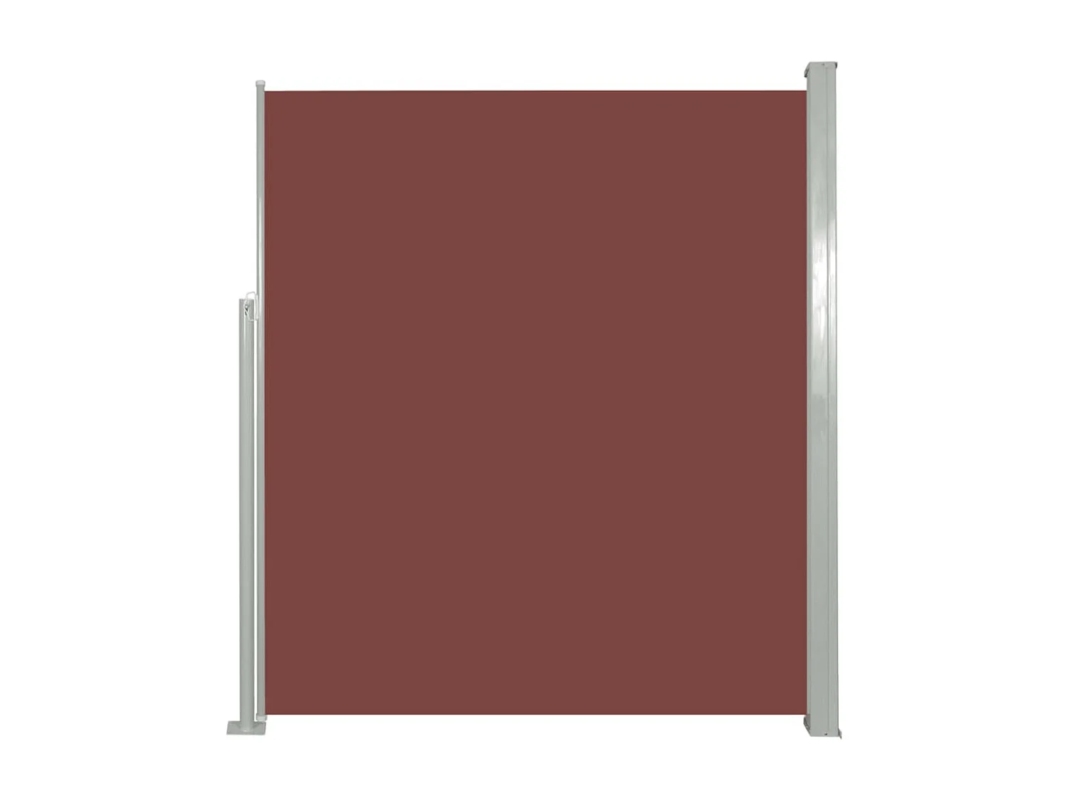 Auvent latéral rétractable de patio 160x300 Marron
