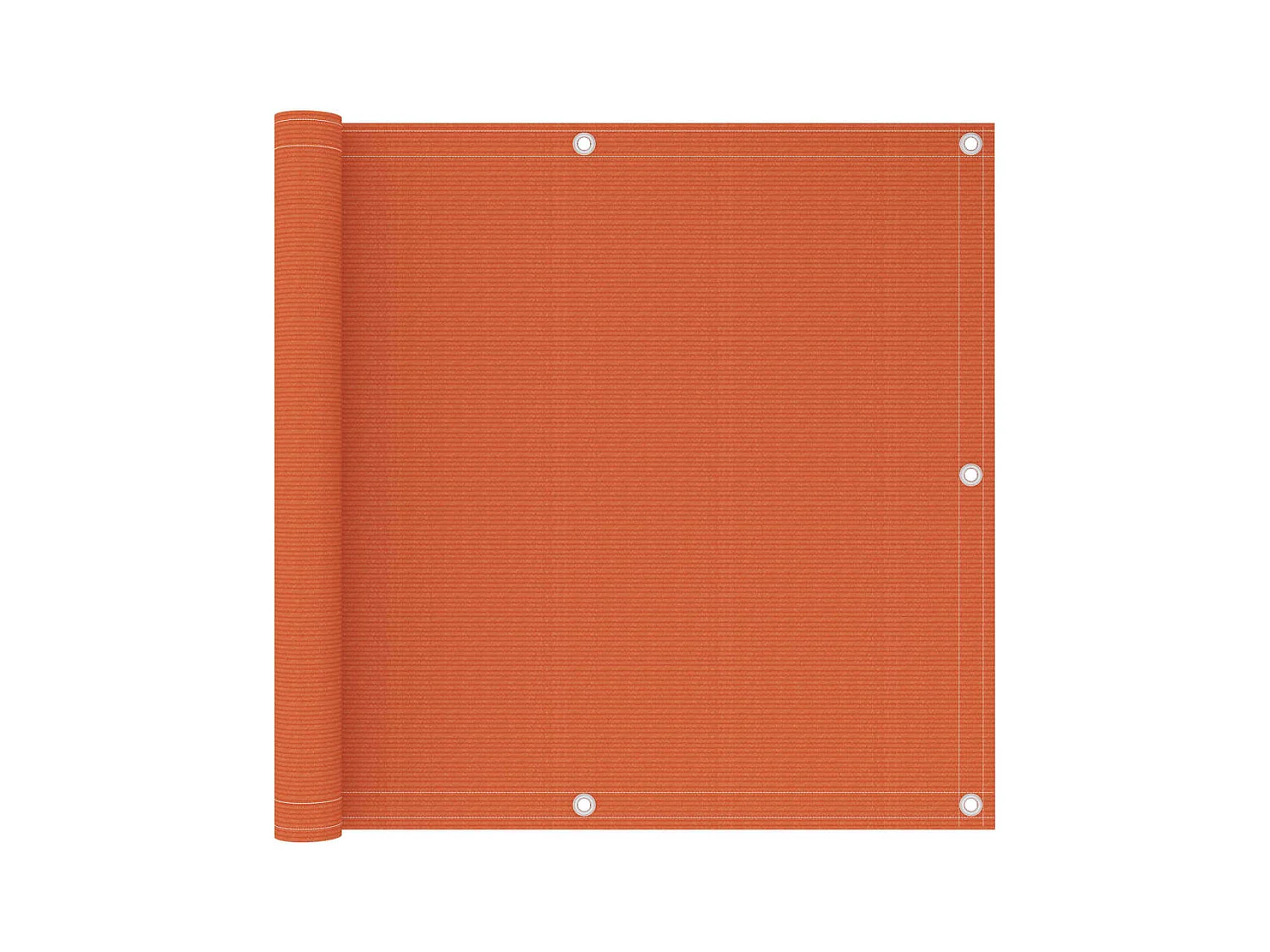 Écran de balcon Orange 90x400 PEHD