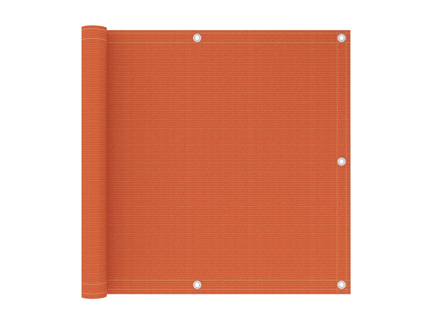 Écran de balcon Orange 90x400 PEHD