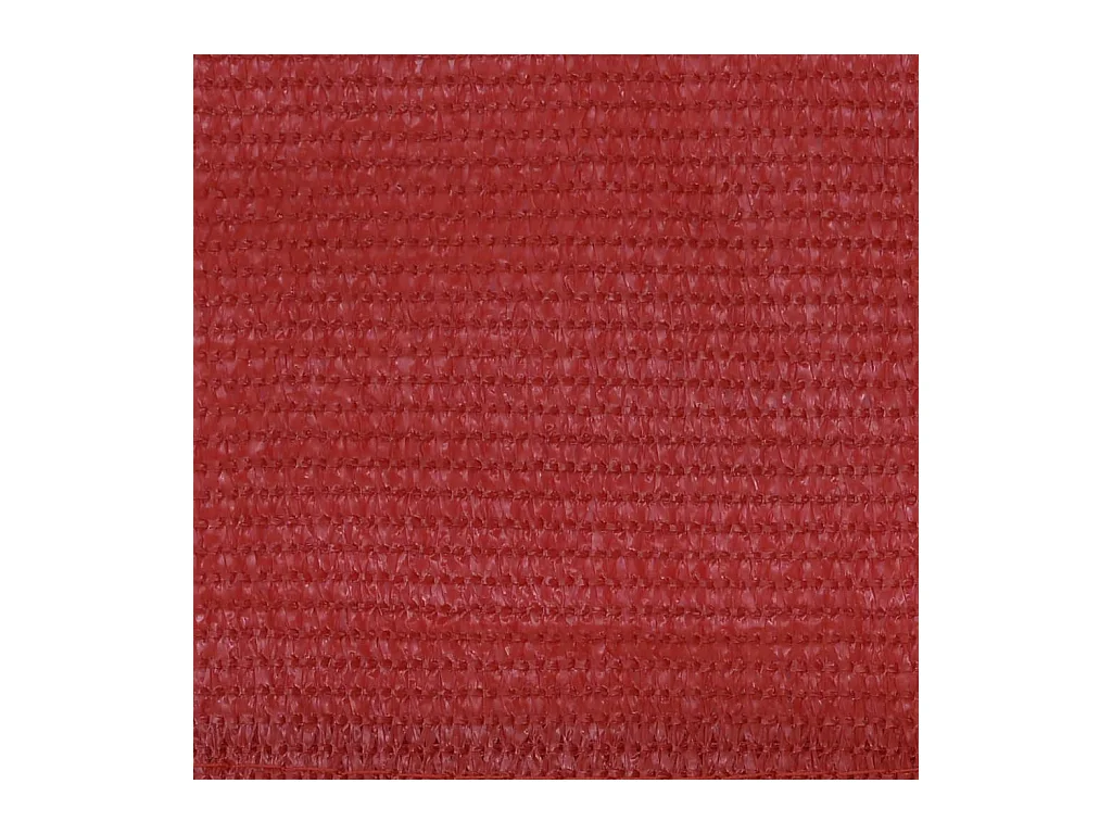 Écran de balcon Rouge 90x400 PEHD
