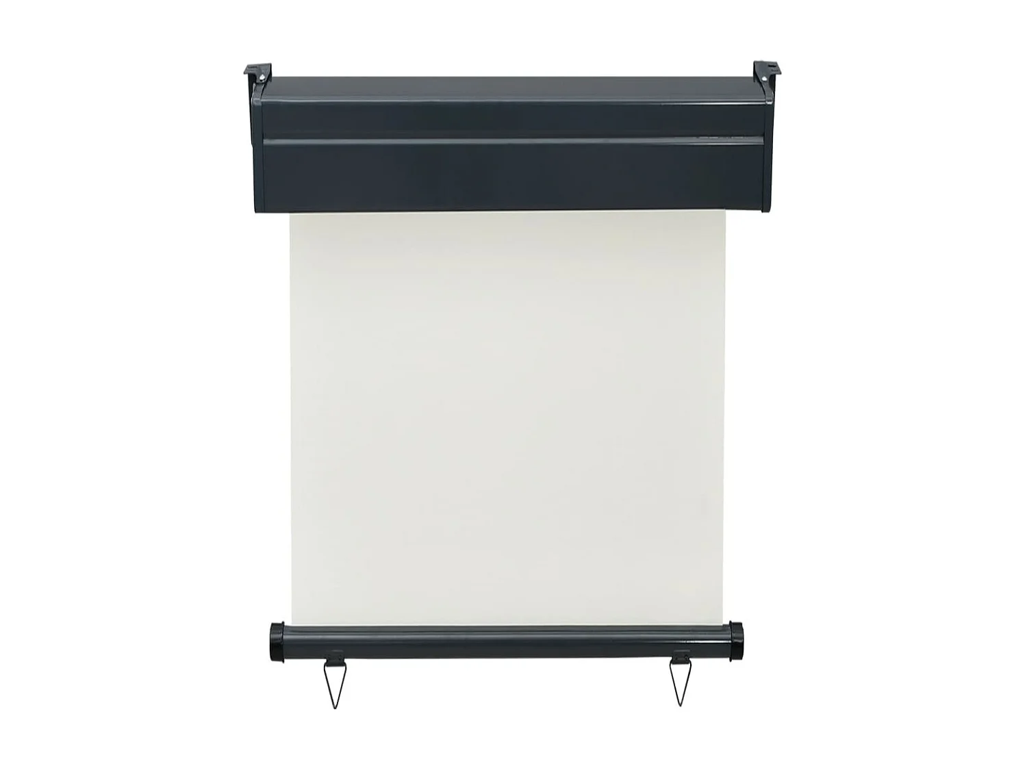 Auvent latéral de balcon 60x250 Crème