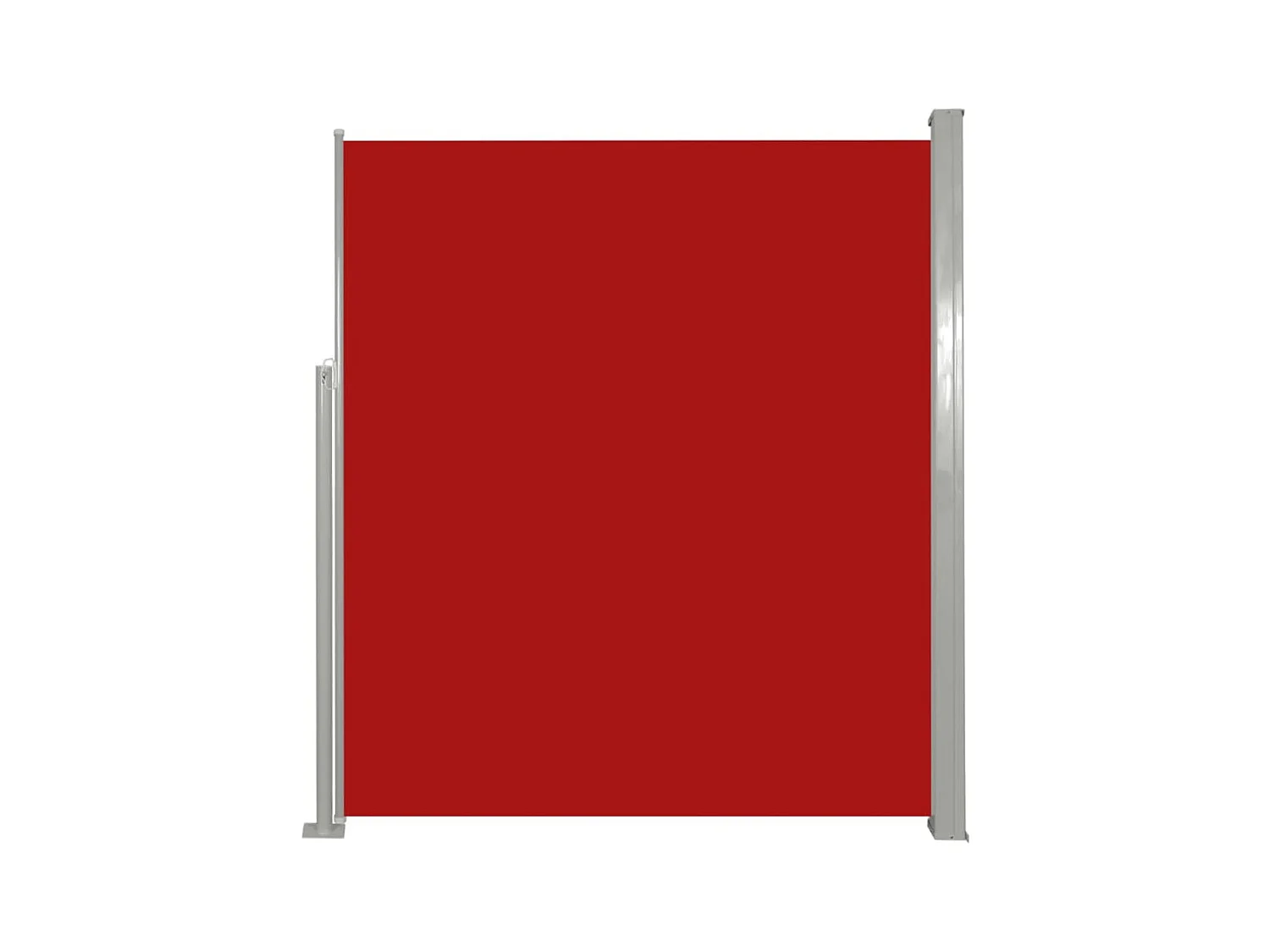 Auvent latéral de patio 160x300 Rouge