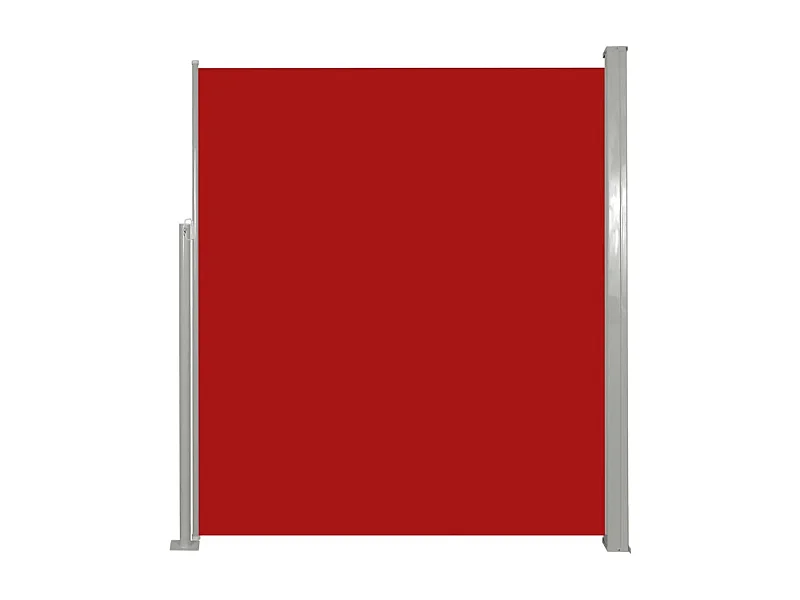 Auvent latéral de patio 160x300 Rouge