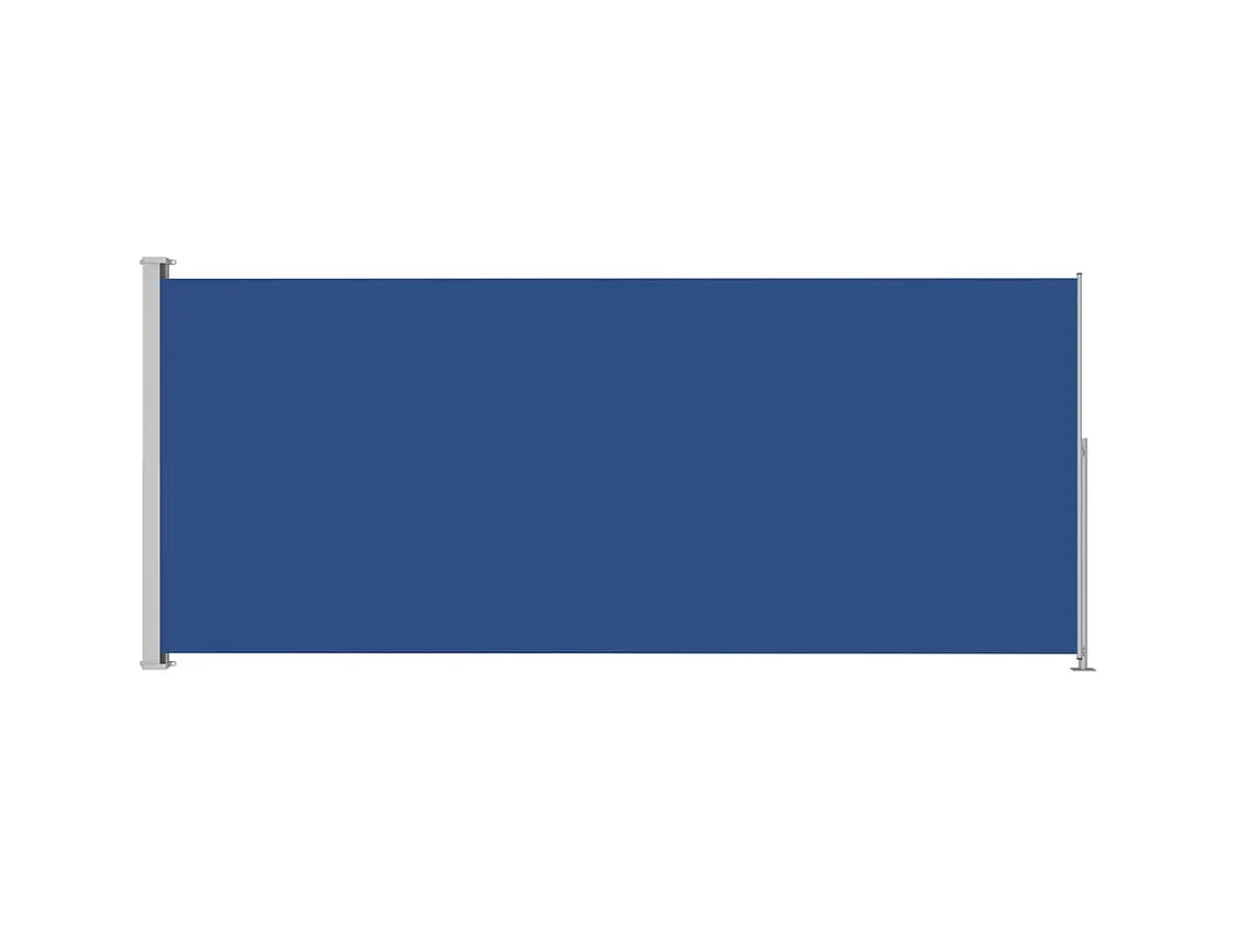 Auvent latéral rétractable de patio 180x500 Bleu 2