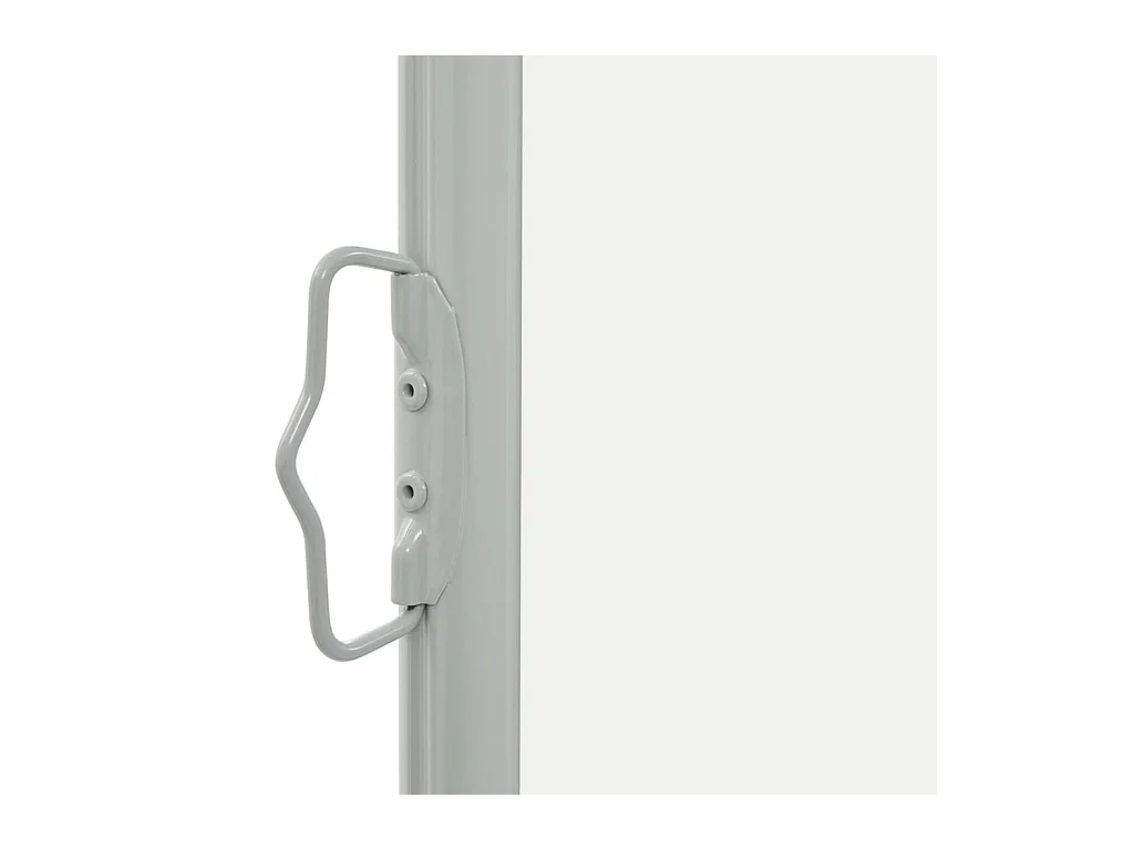 Auvent latéral rétractable de patio 80x300 Crème