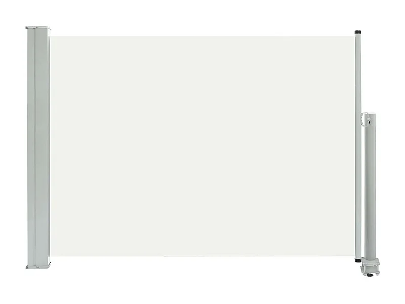 Auvent latéral rétractable de patio 80x300 Crème