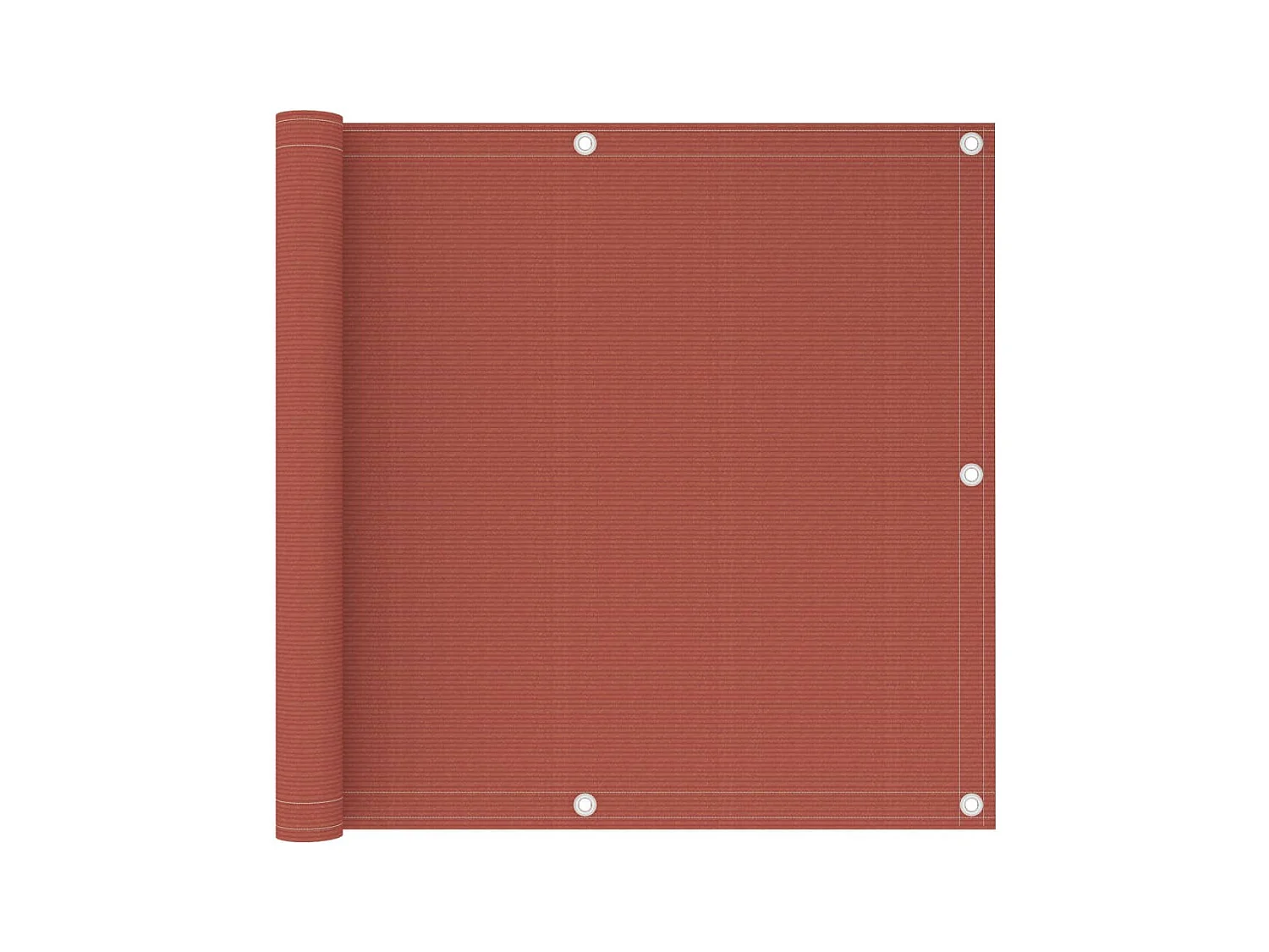 Écran de balcon Terre cuite 90x500 PEHD