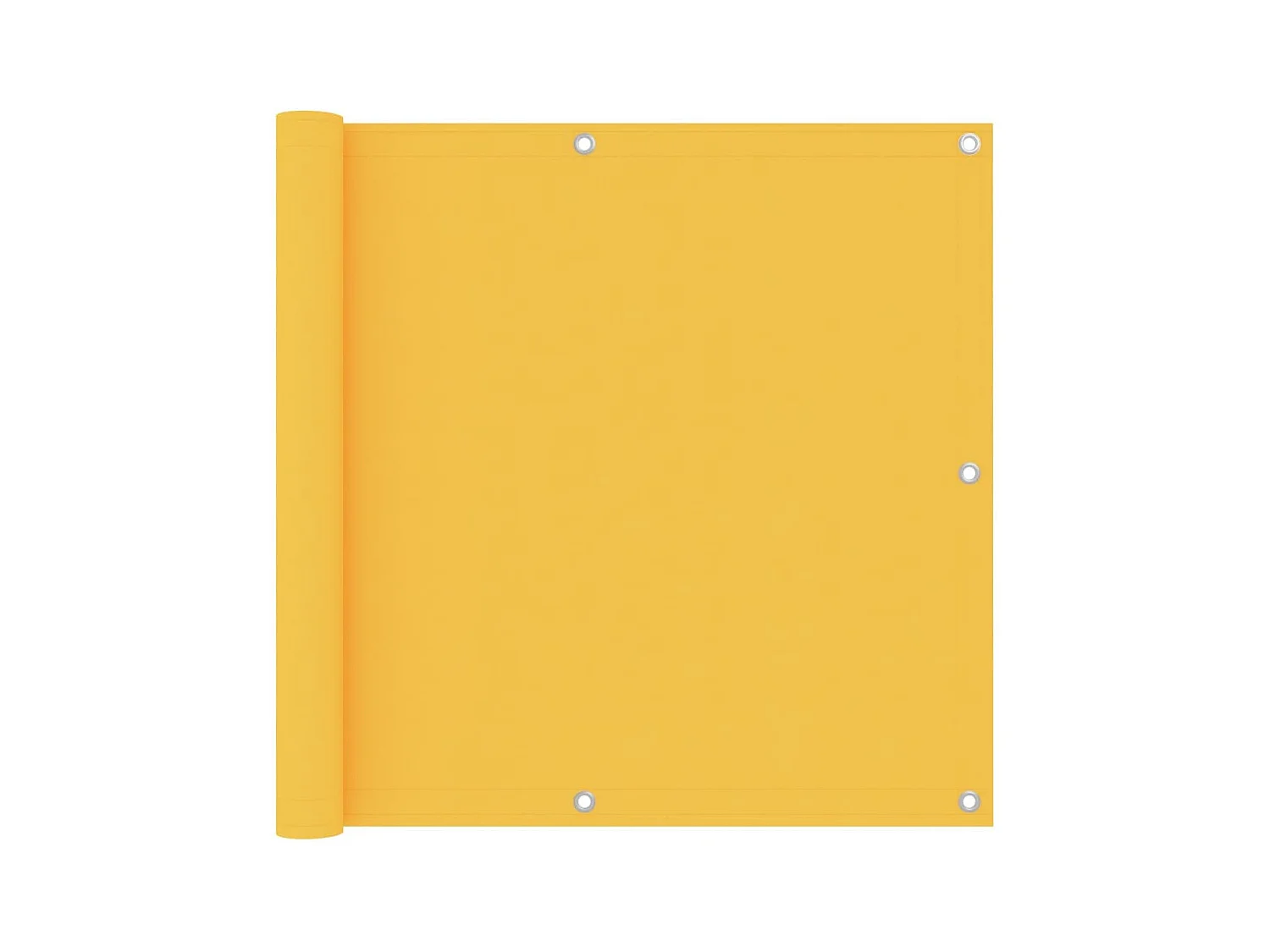 Écran de balcon Jaune 90x500 Tissu Oxford