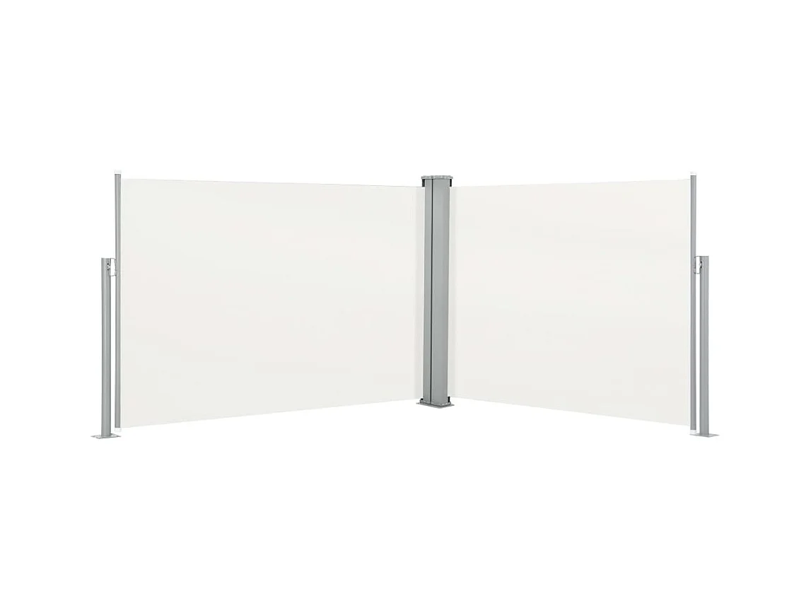 Auvent latéral rétractable Crème 100x1000