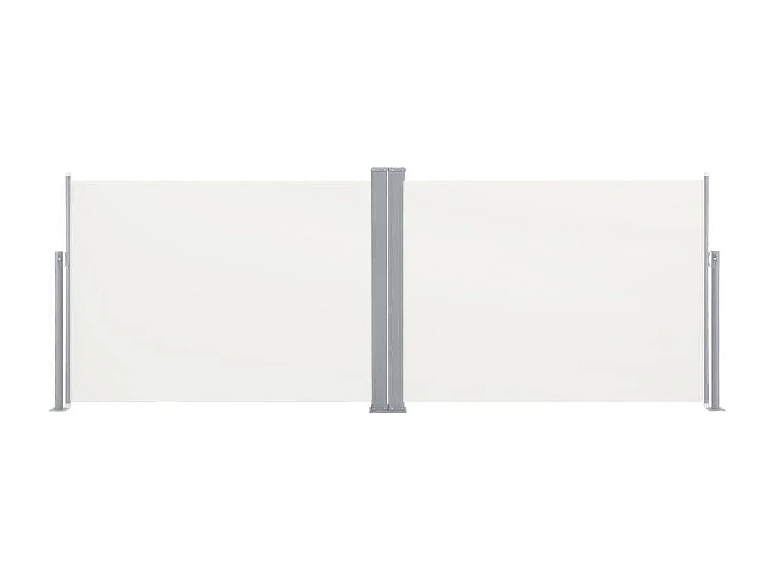 Auvent latéral rétractable Crème 100x1000