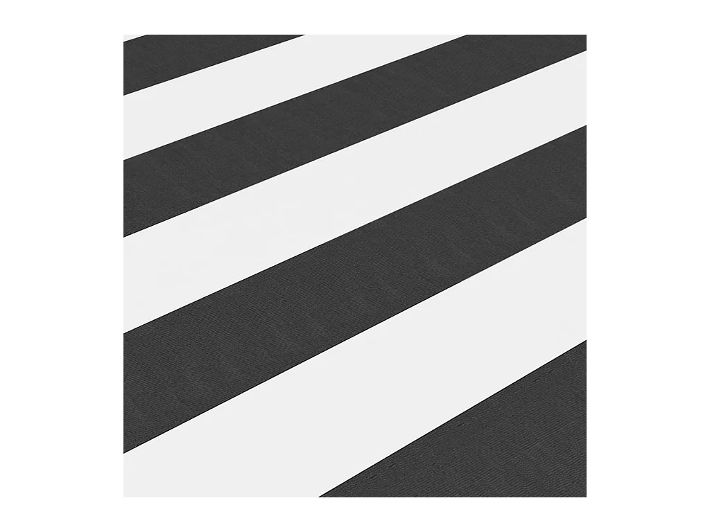 Écran de balcon Anthracite et blanc 90x600 Tissu Oxford