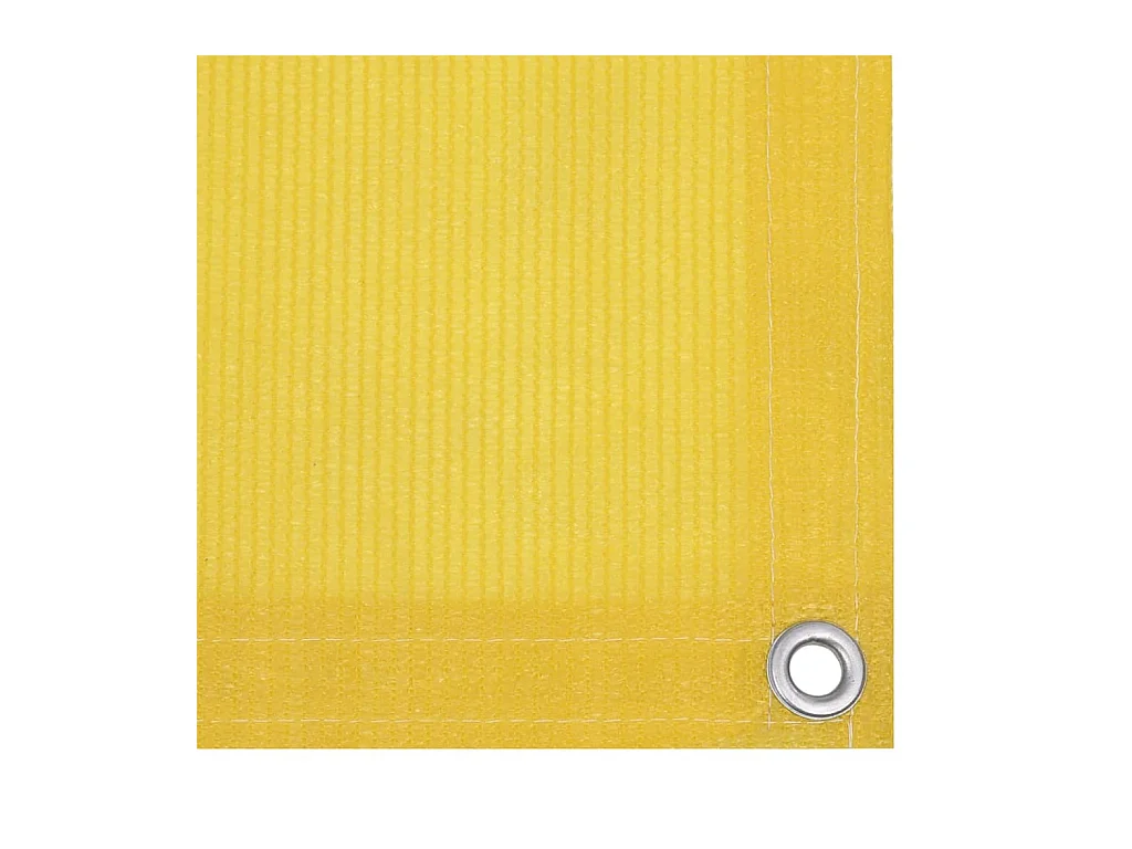 Écran de balcon Jaune 90x600 PEHD