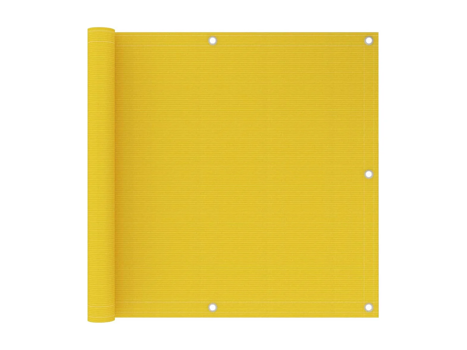 Écran de balcon Jaune 90x600 PEHD