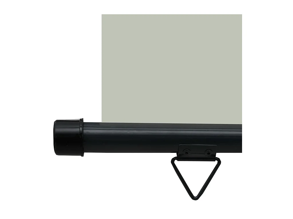 Auvent latéral de balcon 80x250 Gris