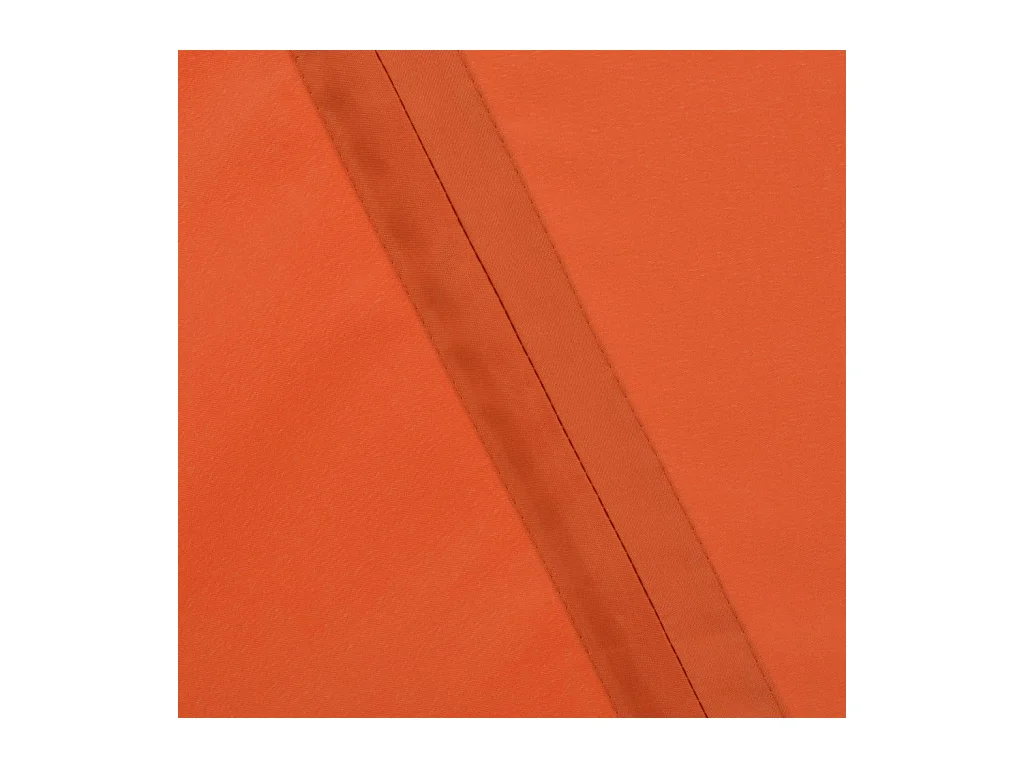 Auvent latéral pliable de terrasse Terre cuite 160cm