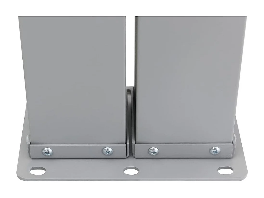 Auvent latéral rétractable Anthracite 100x600