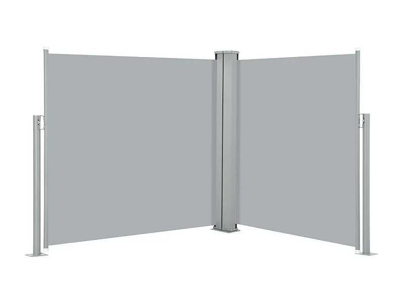 Auvent latéral rétractable Anthracite 100x600