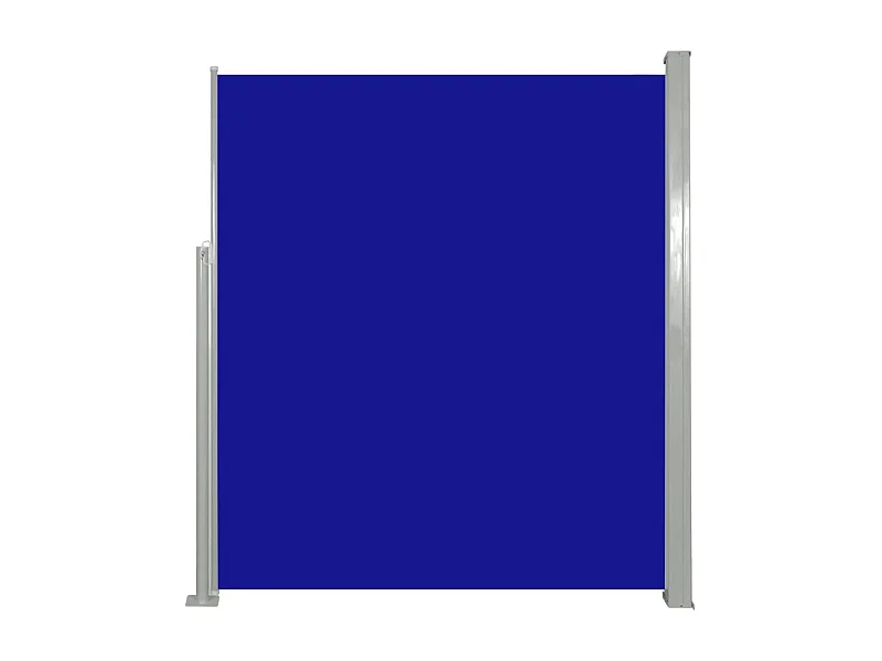 Auvent latéral rétractable 160x500 Bleu