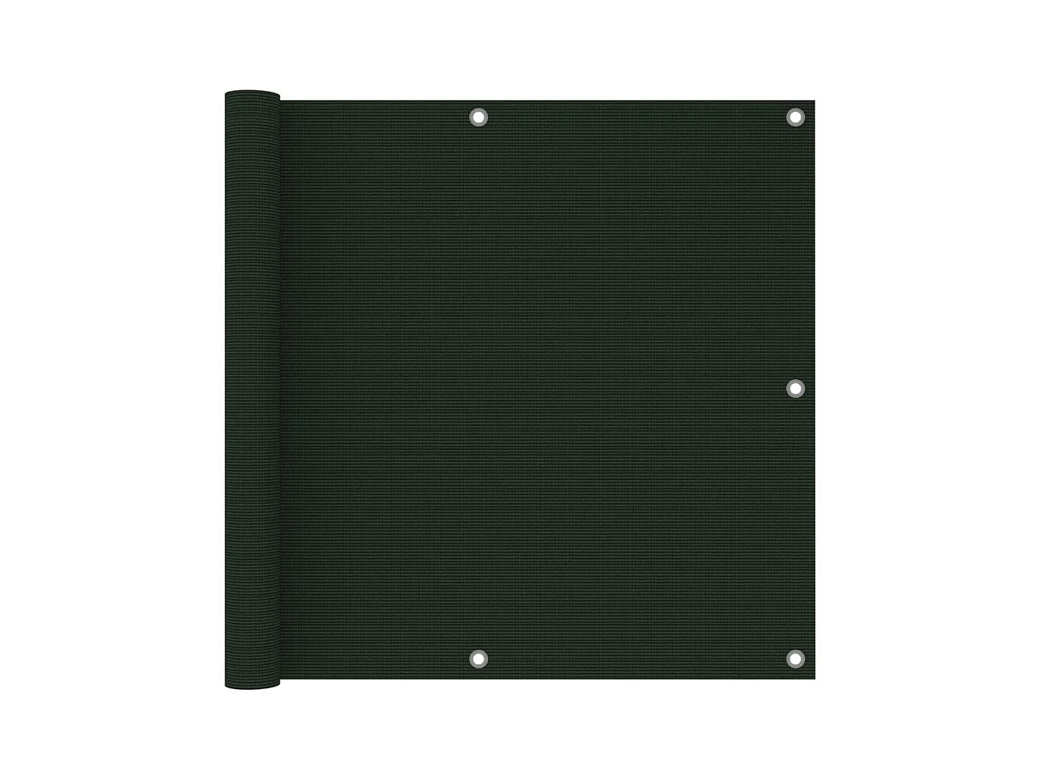 Écran de balcon Vert foncé 90x300 PEHD