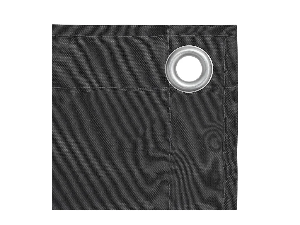 Écran de balcon Anthracite 75x500 Tissu Oxford