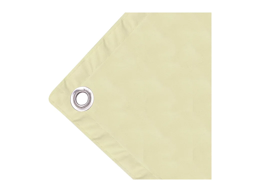 Écran de balcon en tissu Oxford 90x600 Crème