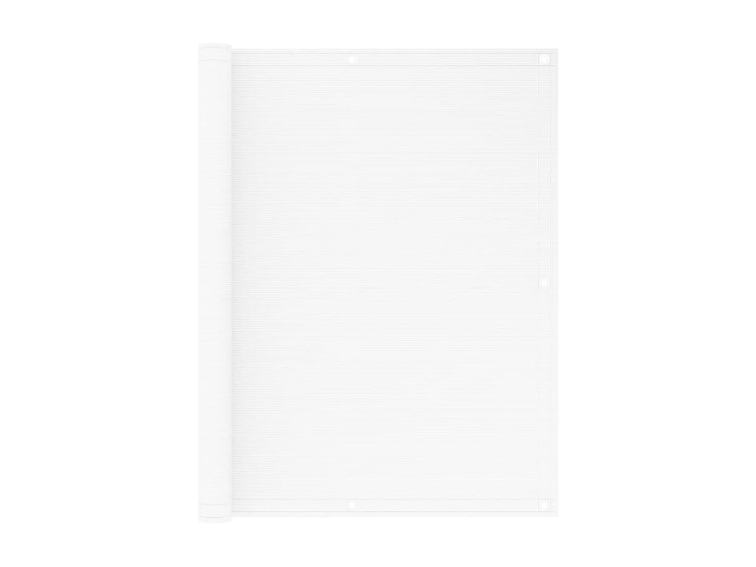 Écran de balcon Blanc 120x400 PEHD