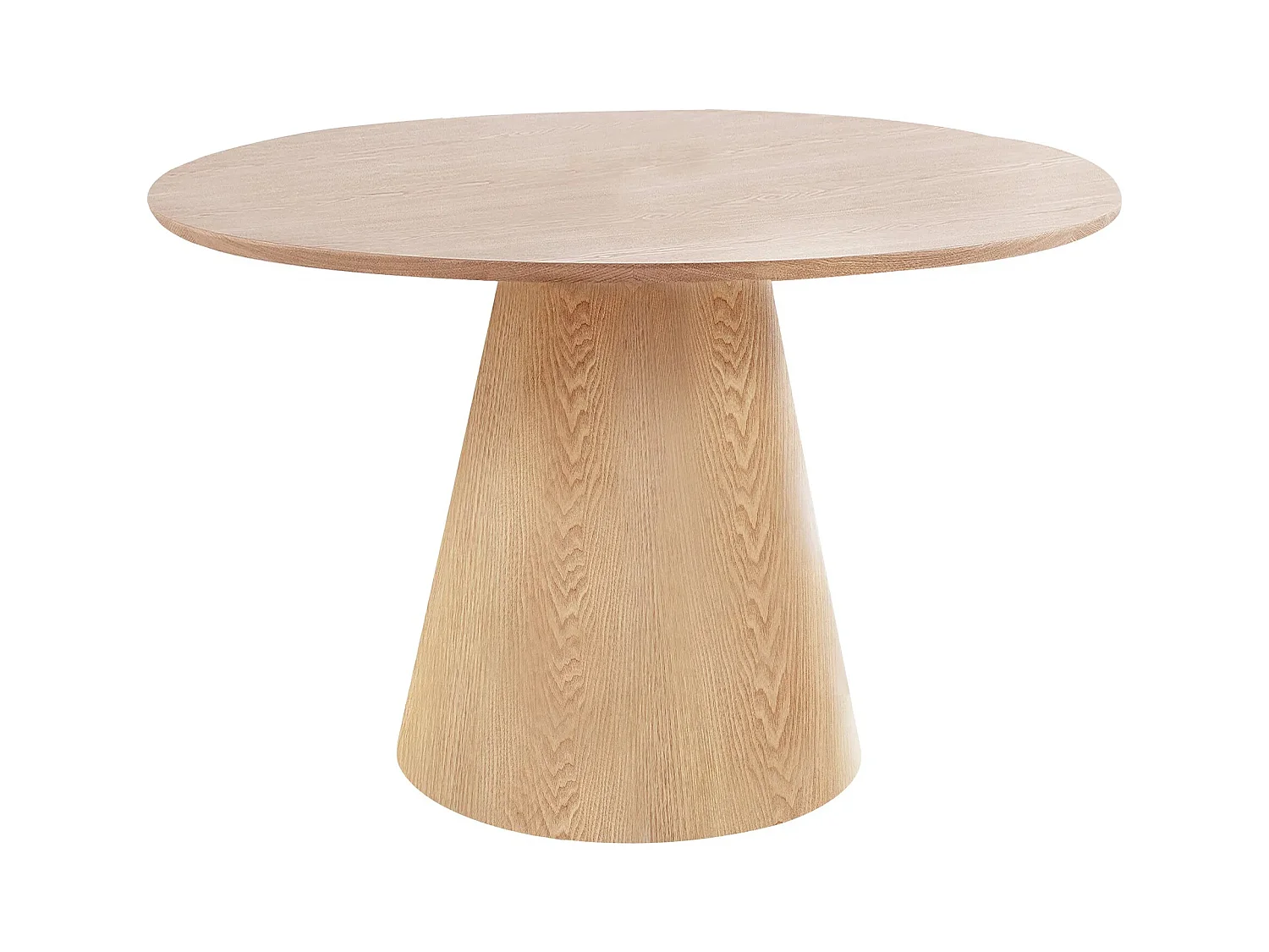 Table à manger ronde BOLTON Ø120cm – Élégance naturelle et format convivial-Beige