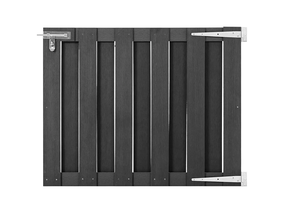 Portillon WPC 100x80 Gris