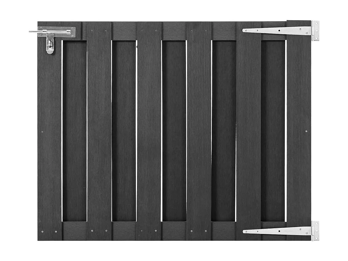 Portillon WPC 100x80 Gris