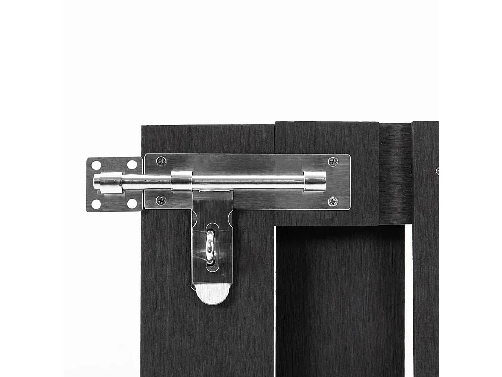 Portillon WPC 100x80 Gris