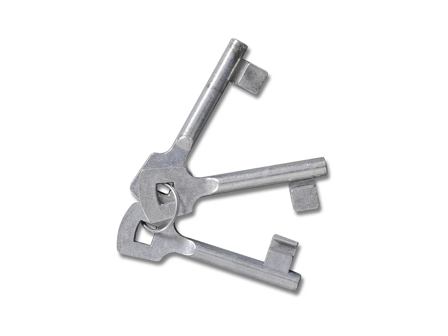 Portail de clôture à porte double Acier enduit de poudre