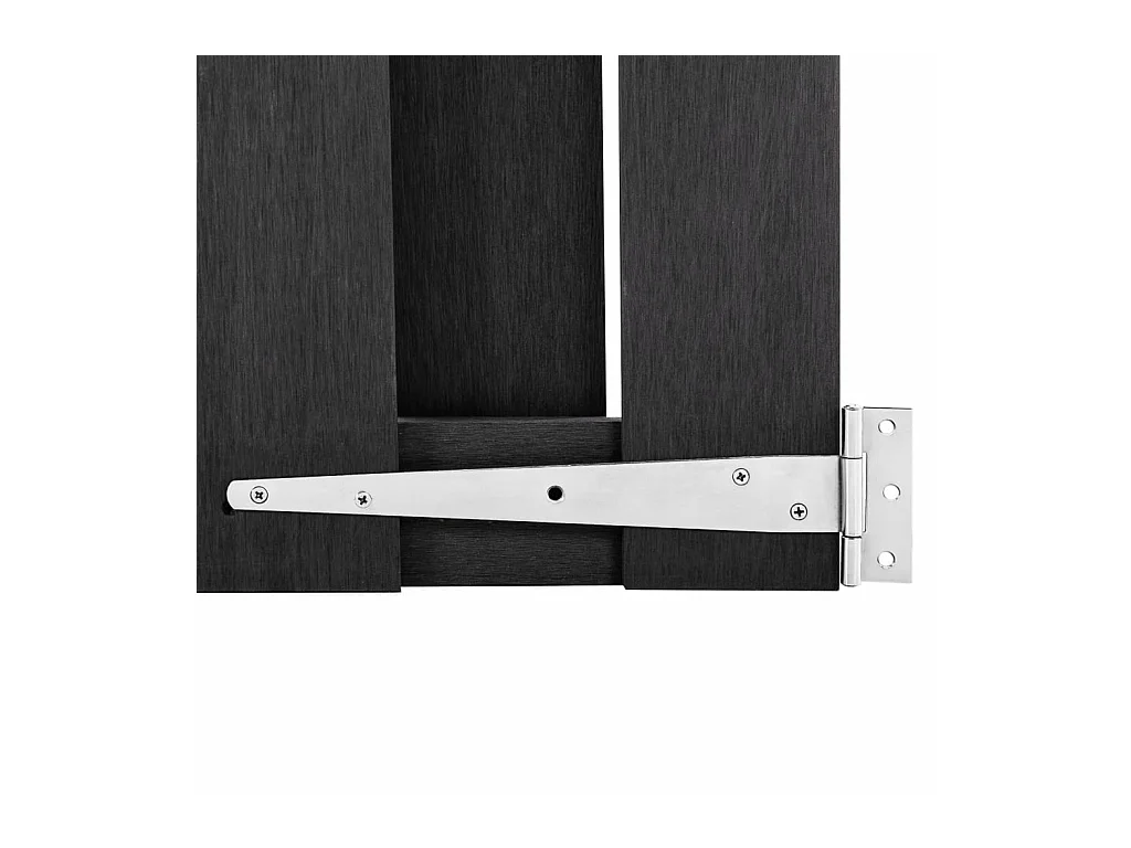 Portillon WPC 100x60 Gris