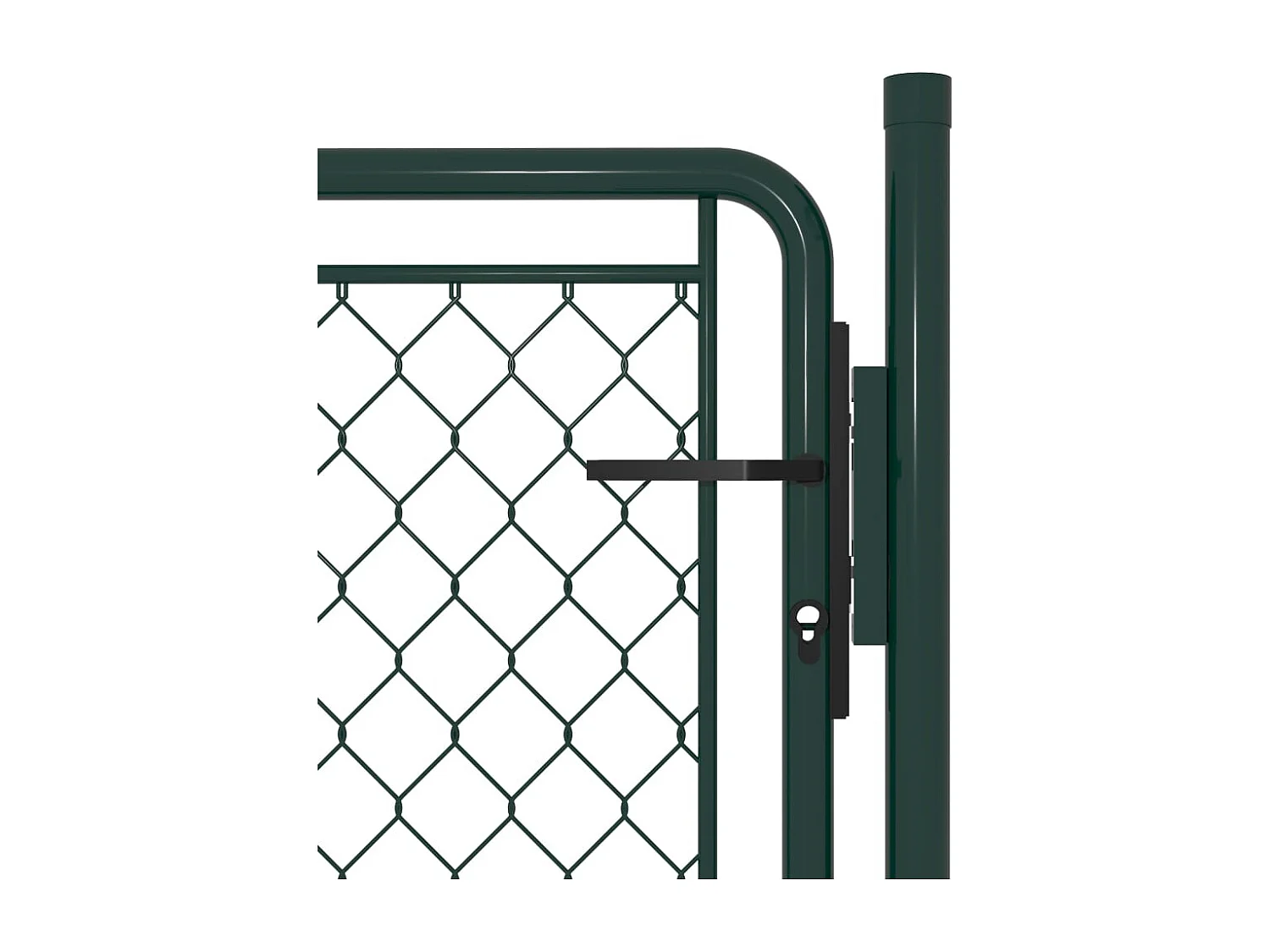 Portillon Acier 100x100 Vert