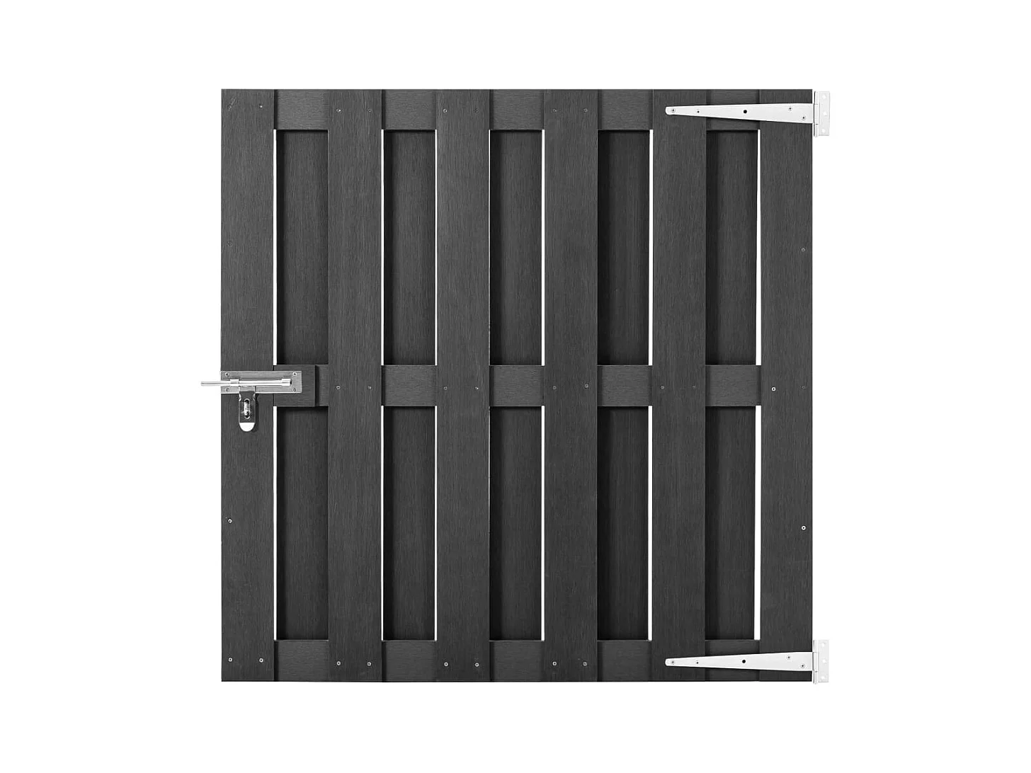 Portillon WPC 100x100 Gris