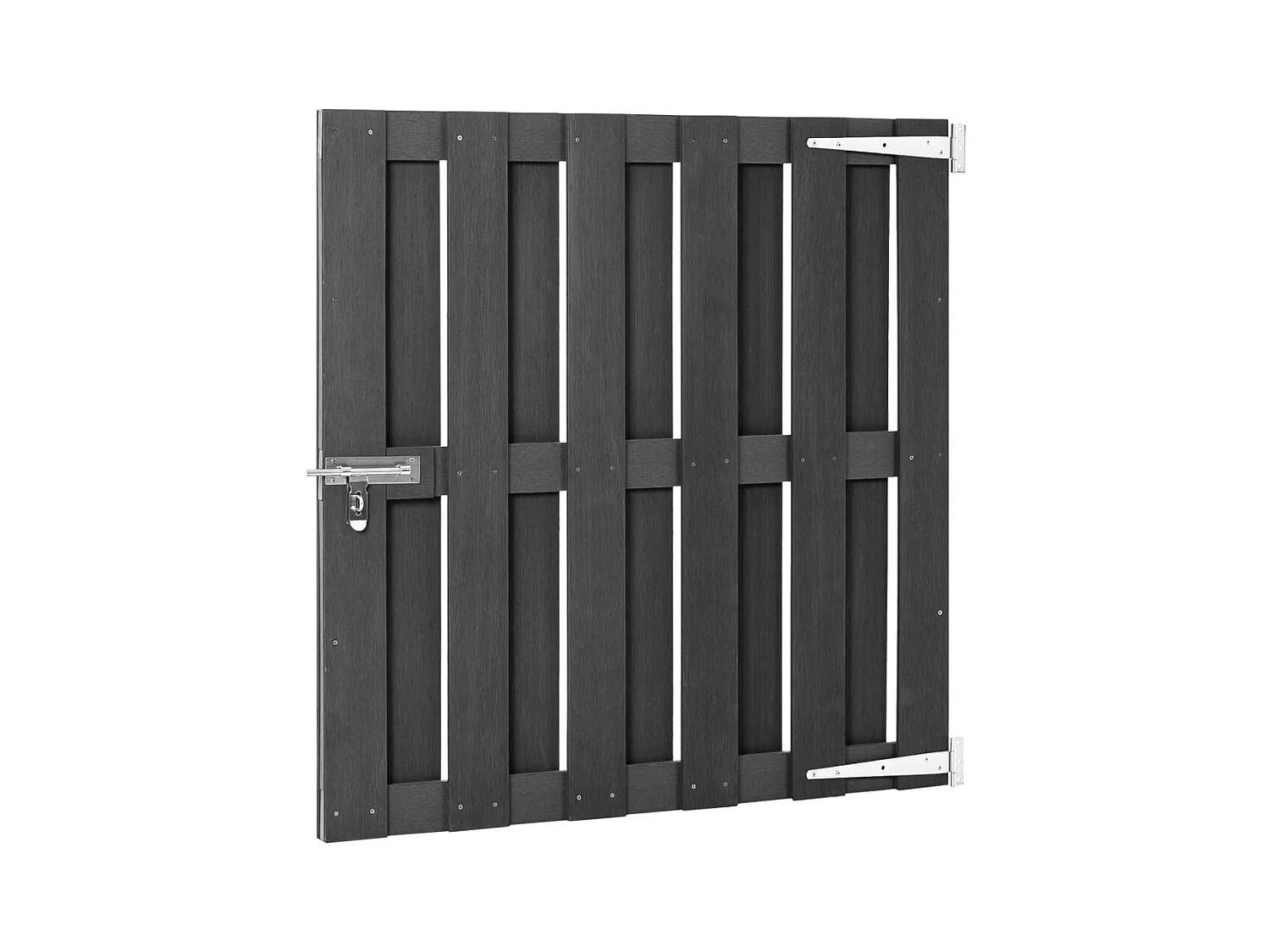 Portillon WPC 100x100 Gris