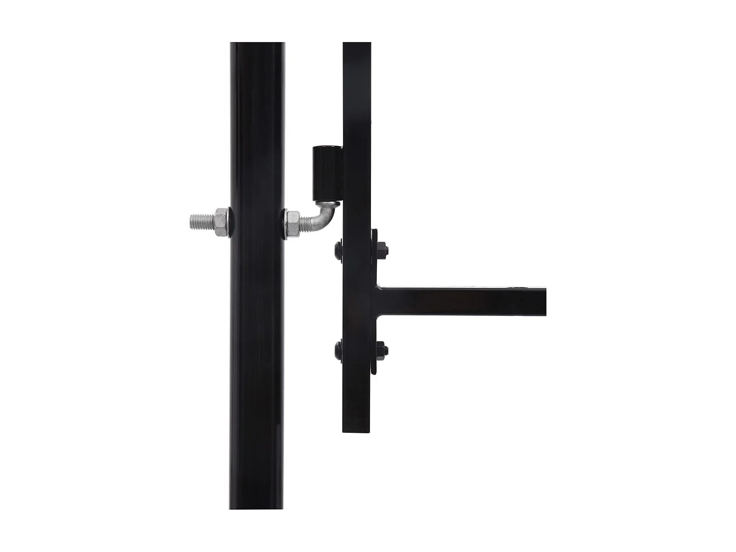 Double portail avec haut sous forme de lance 400x200