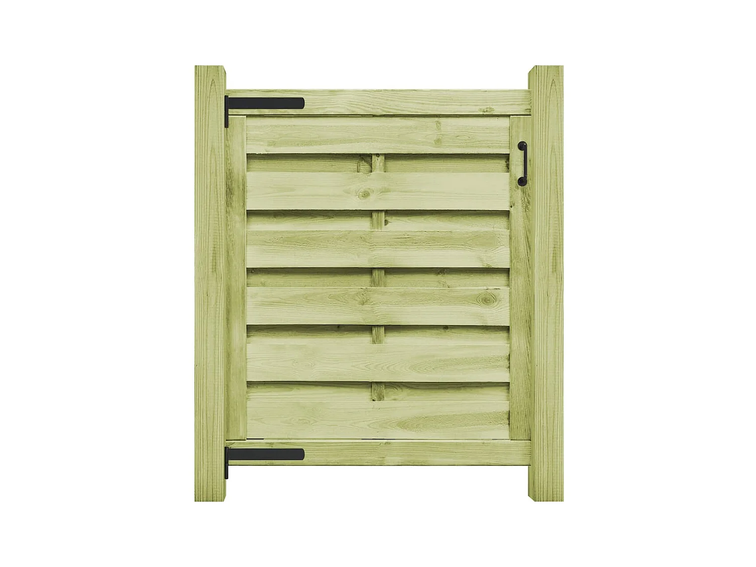 Portillon Bois de pin imprégné 100x100 Vert 2