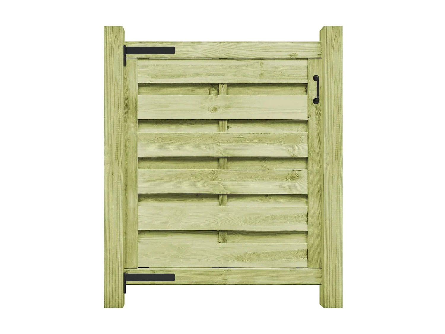 Portillon Bois de pin imprégné 100x100 Vert 2