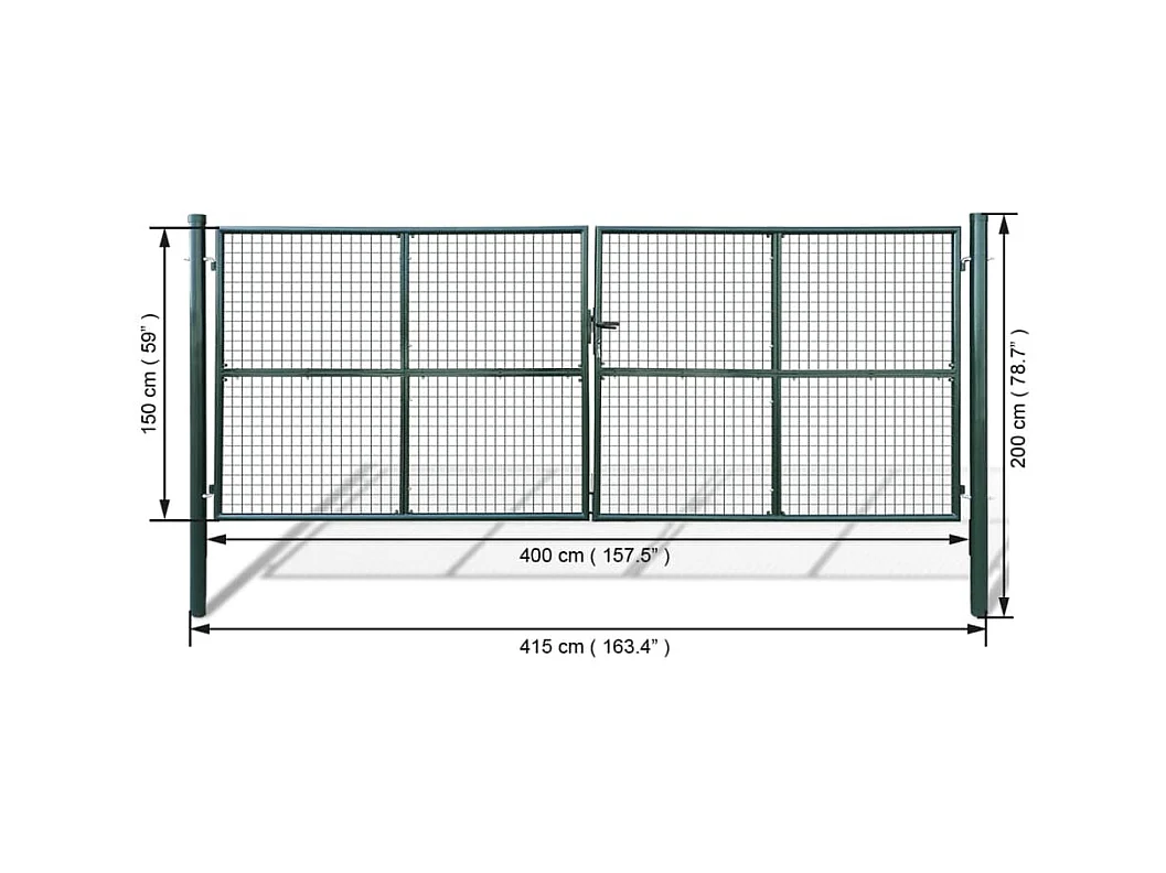 Portillon Maille 415x200 - 400x150