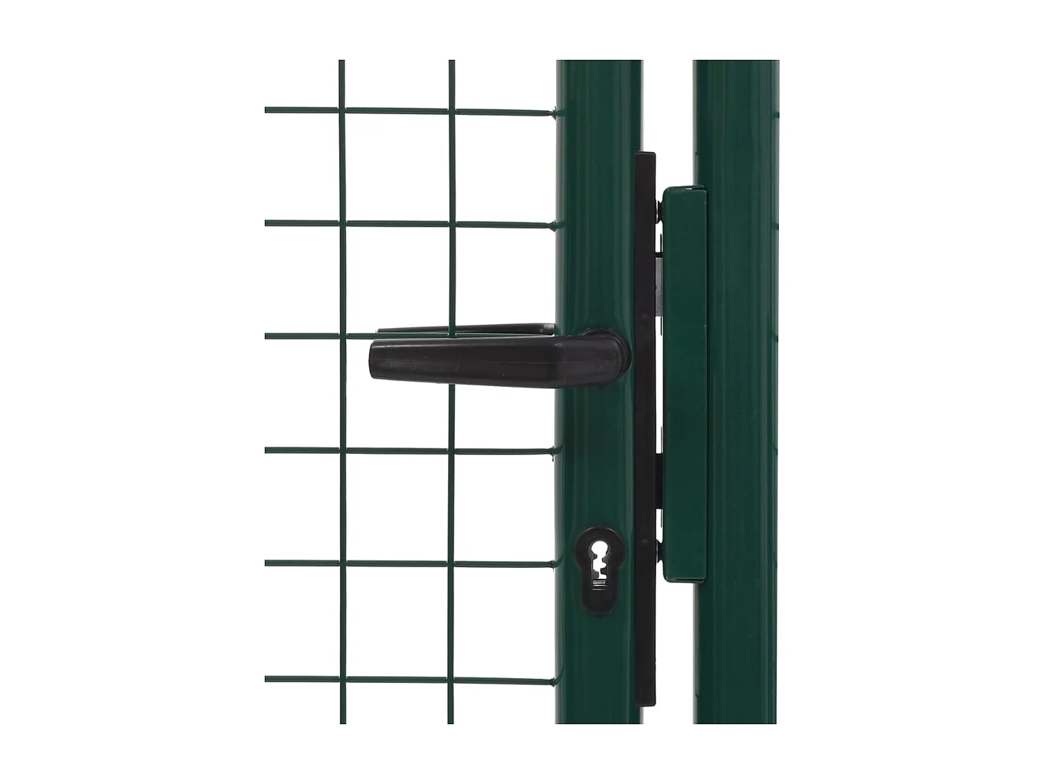 Portail de clôture Acier 100x150 Vert