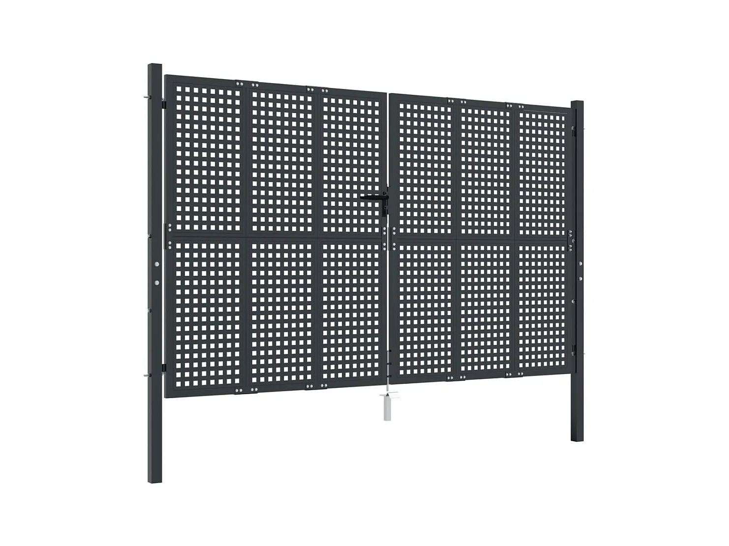 Portail de jardin anthracite 300x250 acier