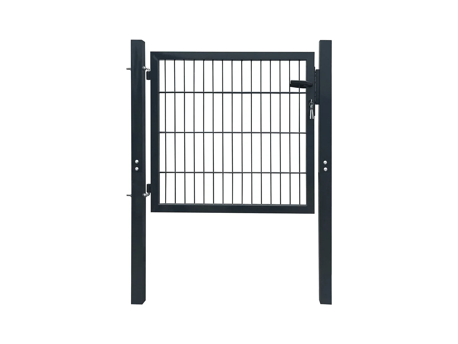 Portillon 2D (simple) Gris anthracite 106x130