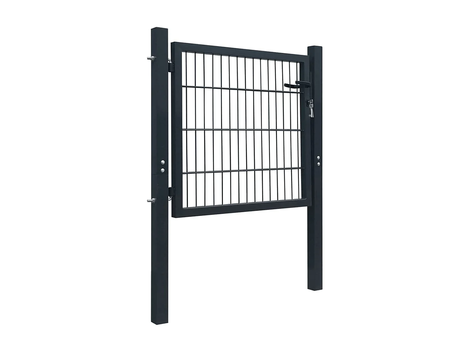 Portillon 2D (simple) Gris anthracite 106x130