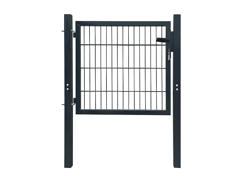 Portillon 2D (simple) Gris anthracite 106x130