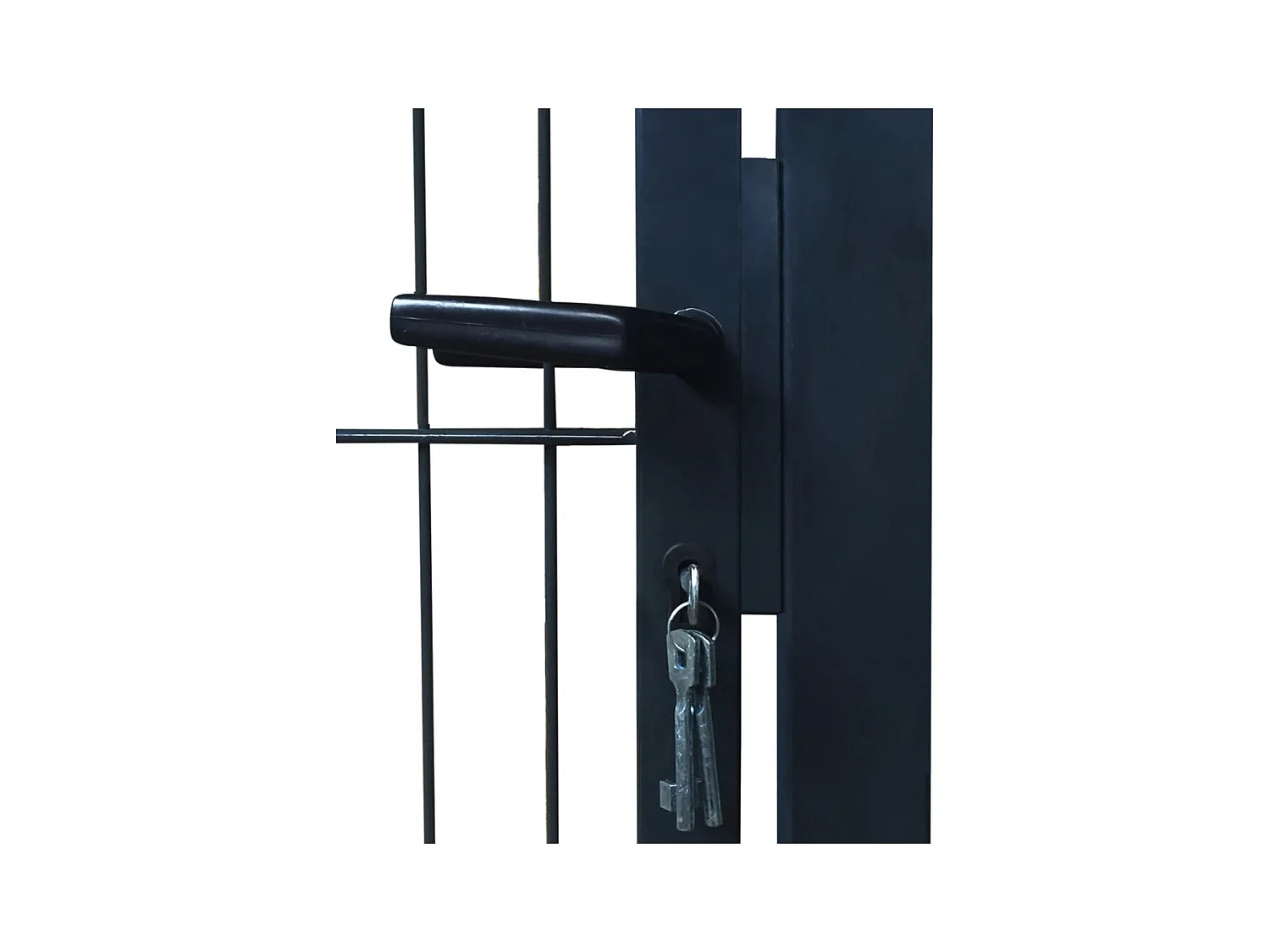 Portillon Acier 106x248 Anthracite