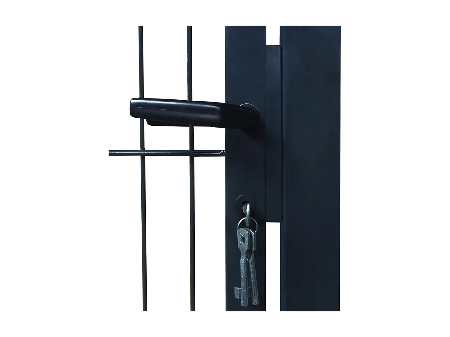 Portillon Acier 106x248 Anthracite