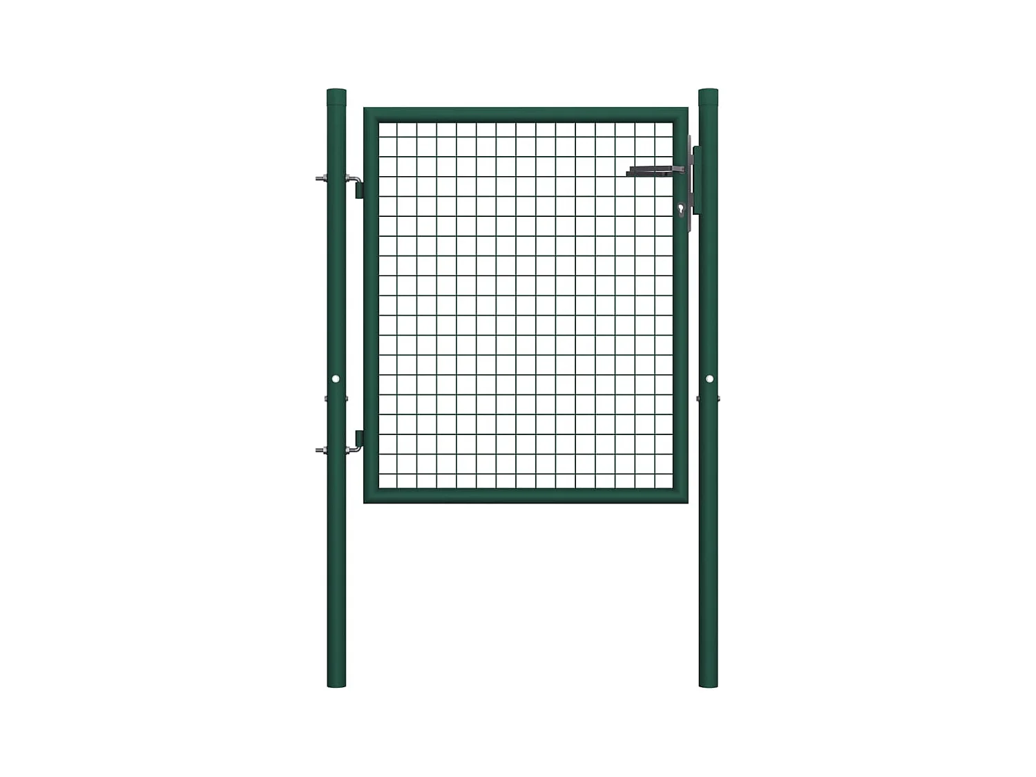 Portail de clôture Acier 100x75 Vert