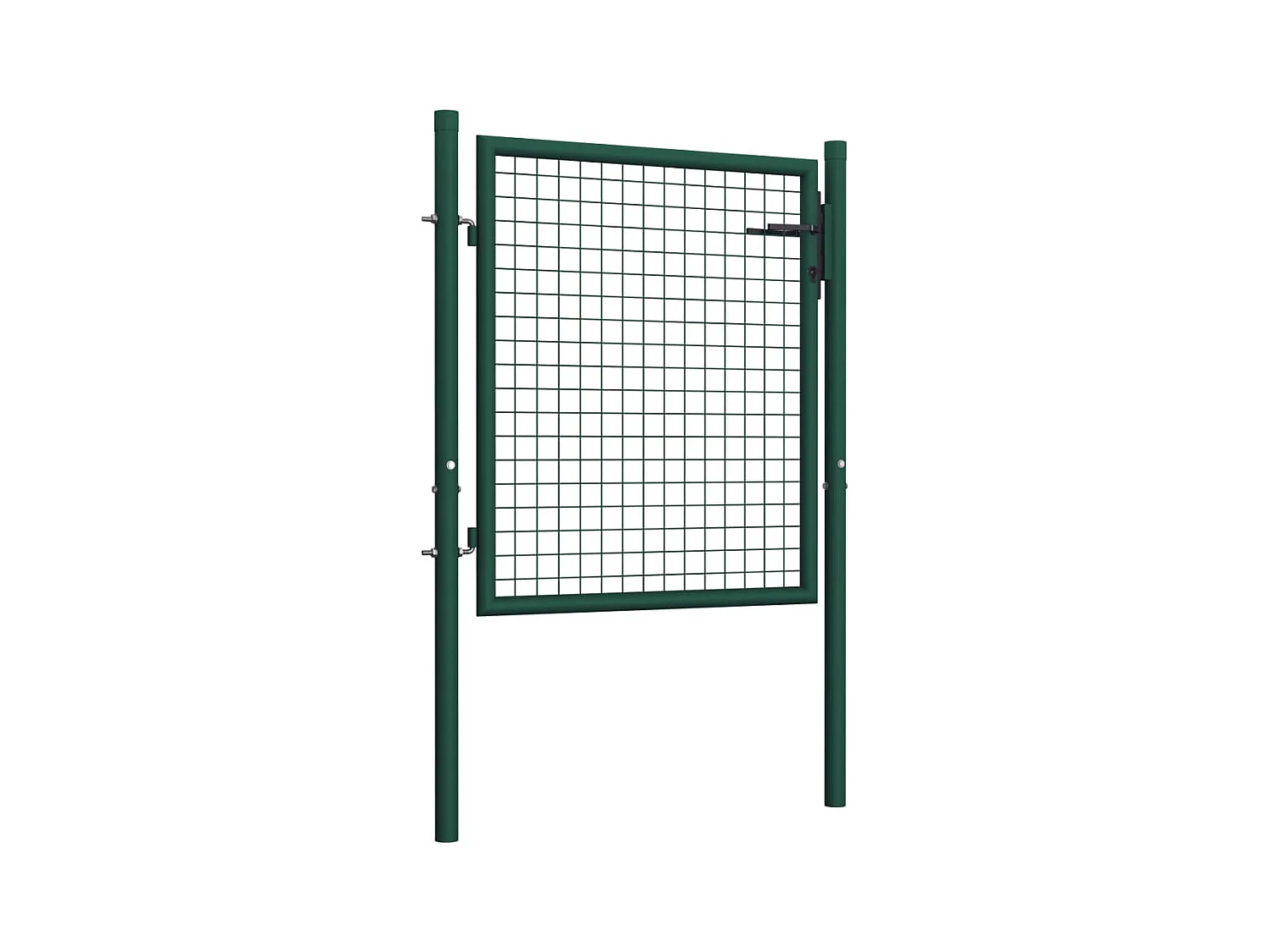 Portail de clôture Acier 100x75 Vert