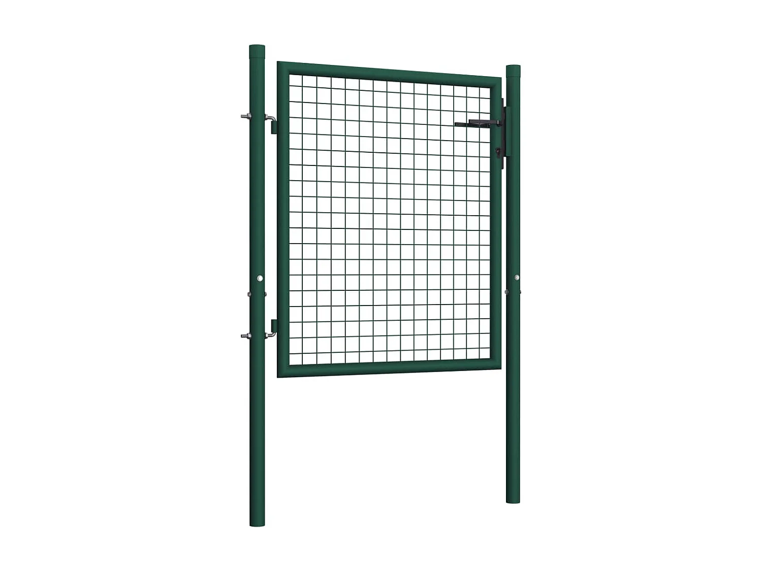 Portail de clôture Acier 100x75 Vert